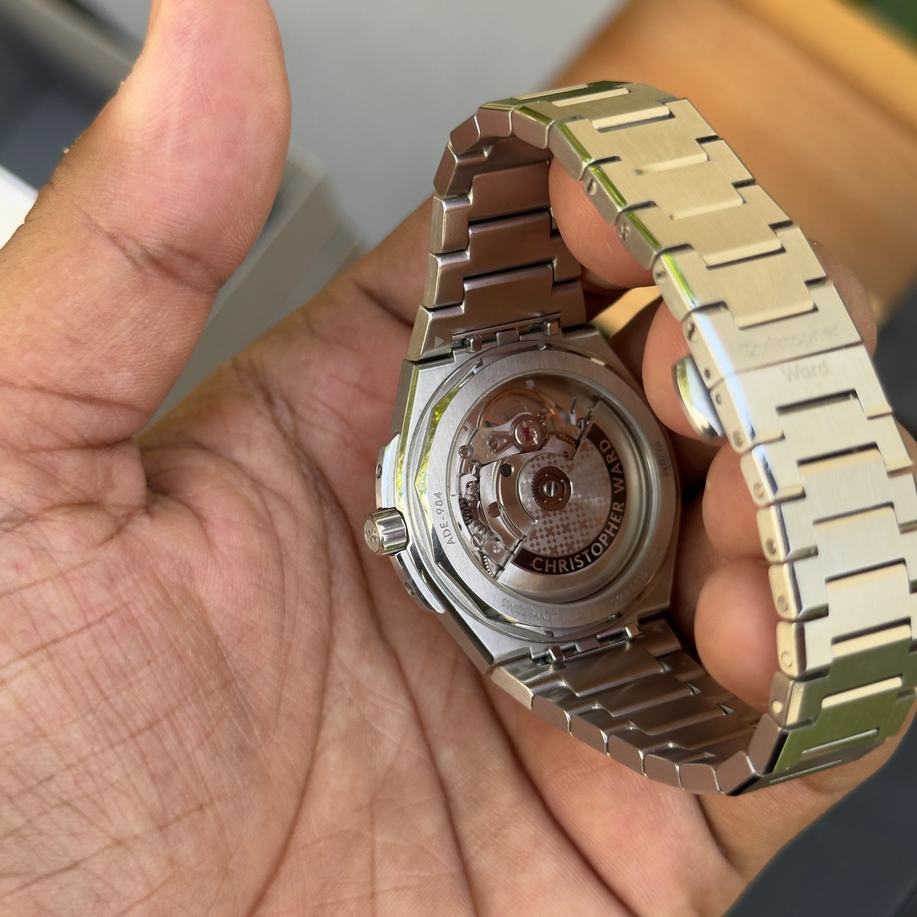 Christopher Ward The Twelve Frosted Lichen