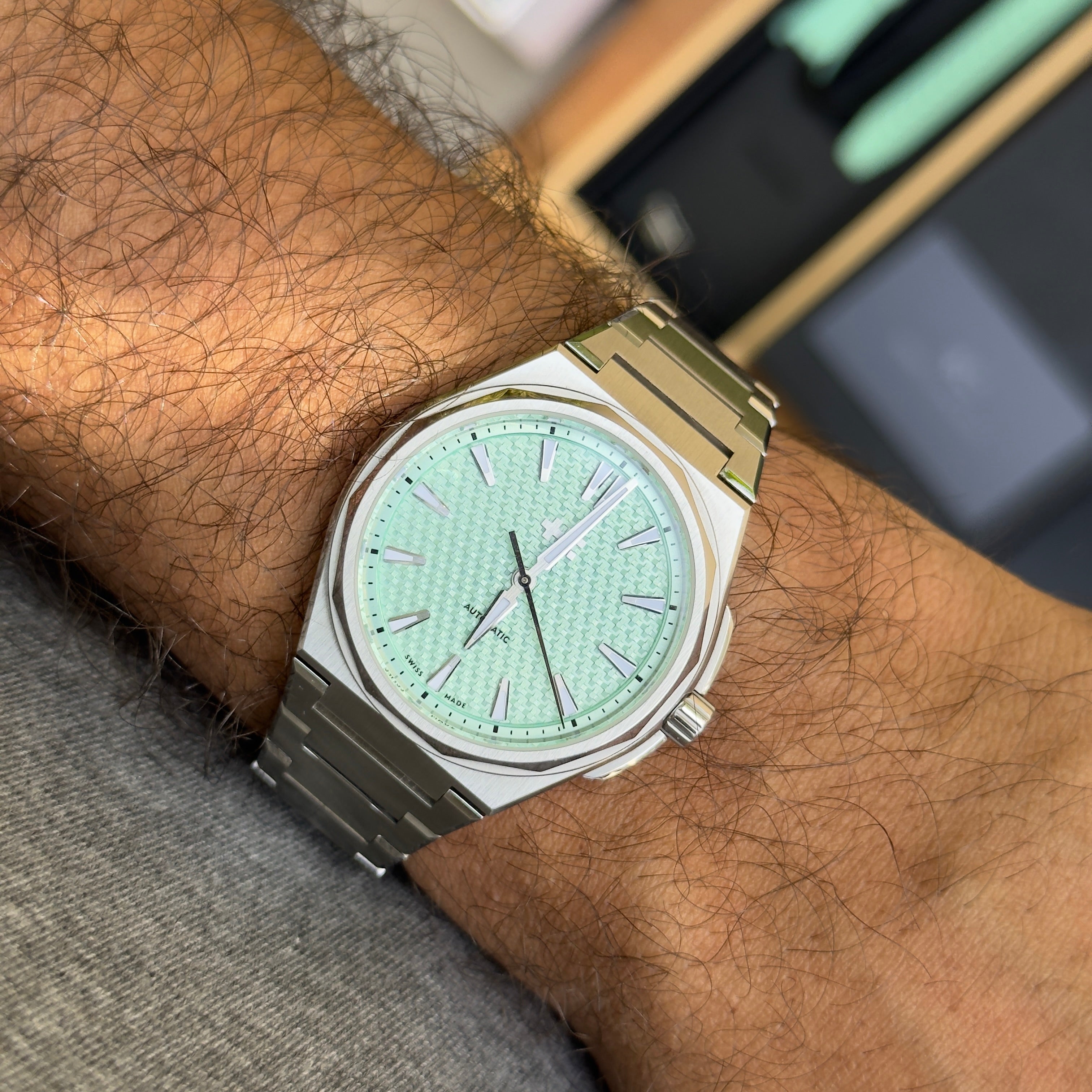 Christopher Ward The Twelve Frosted Lichen