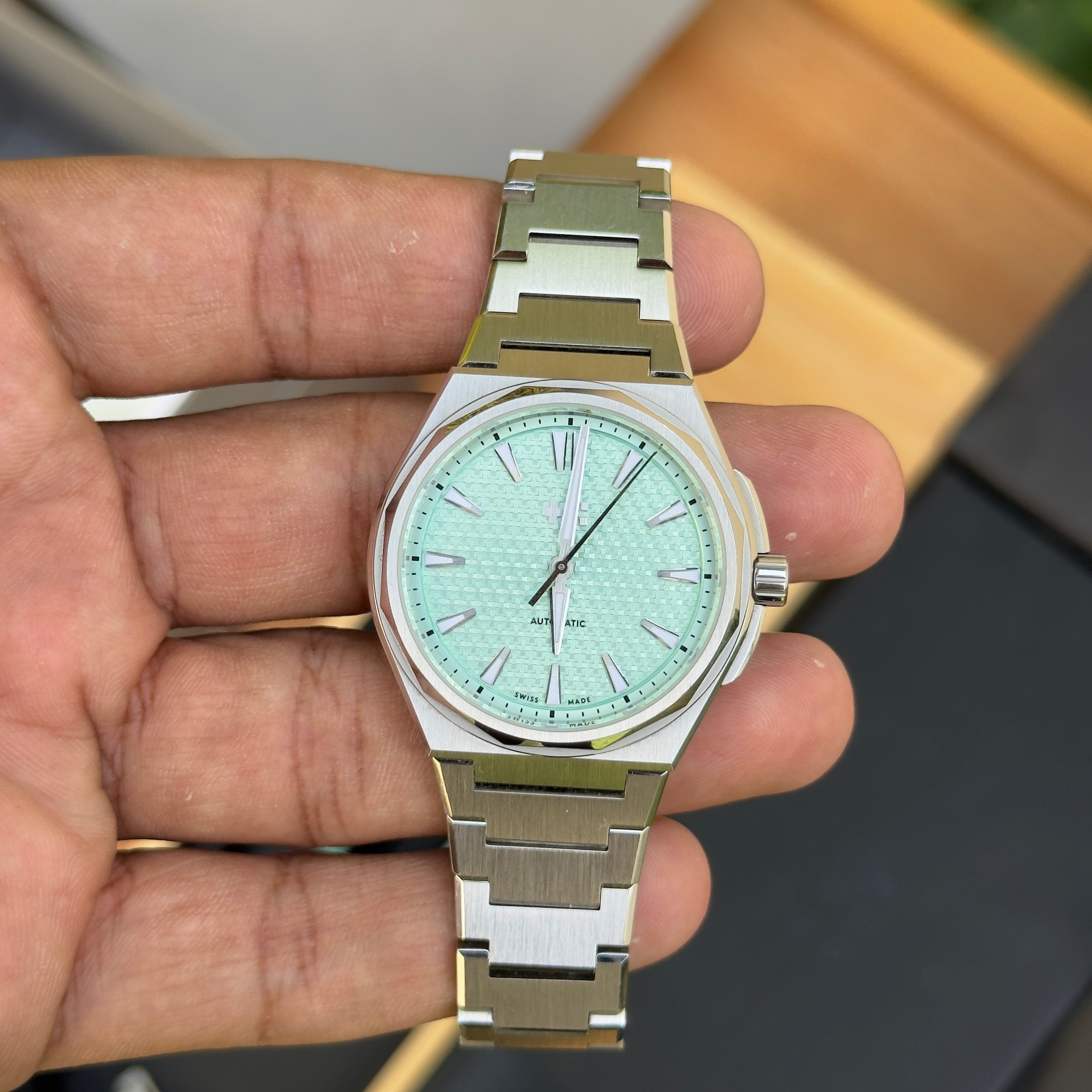 Christopher Ward The Twelve Frosted Lichen