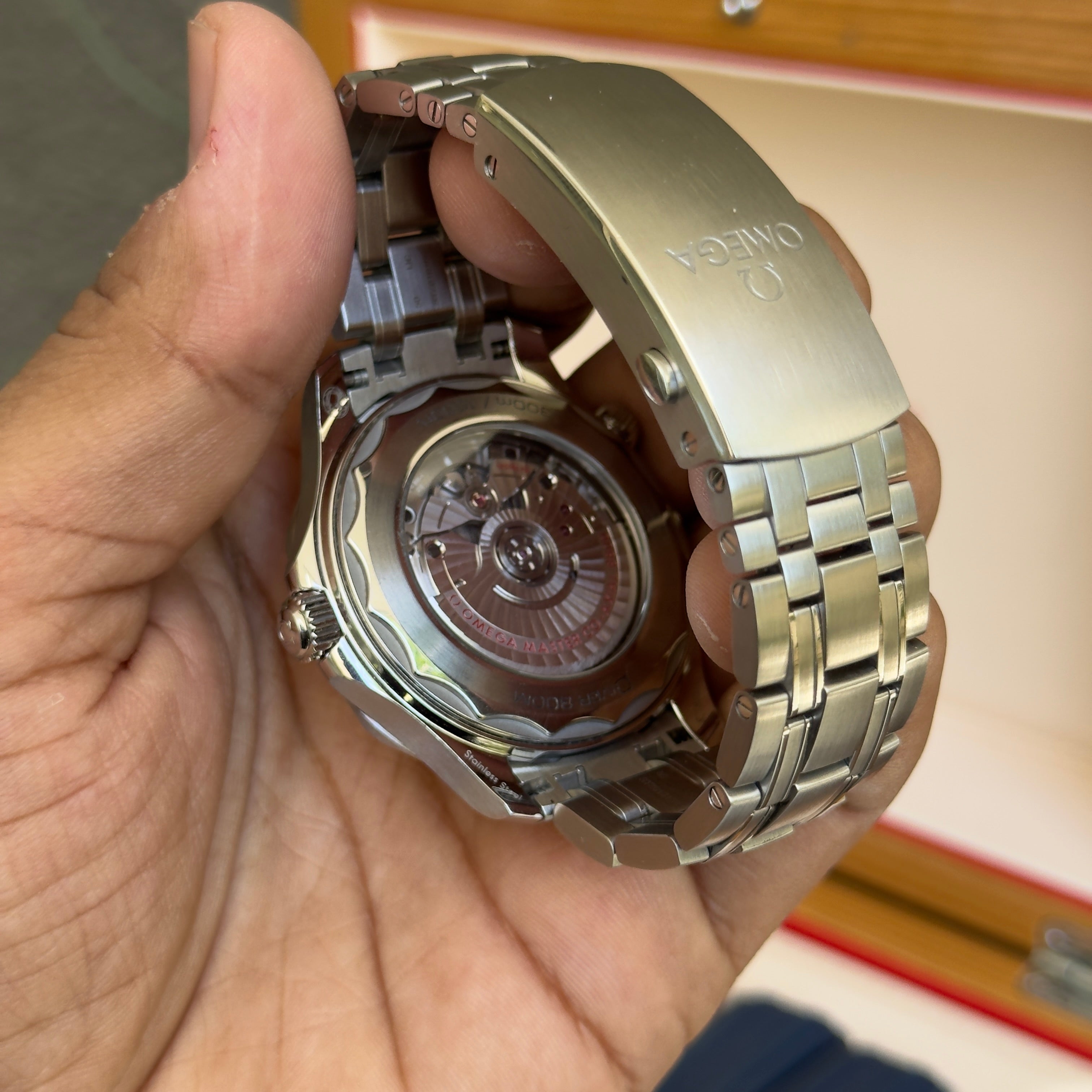 Omega Seamaster Professional 300 Grey Wave Dial