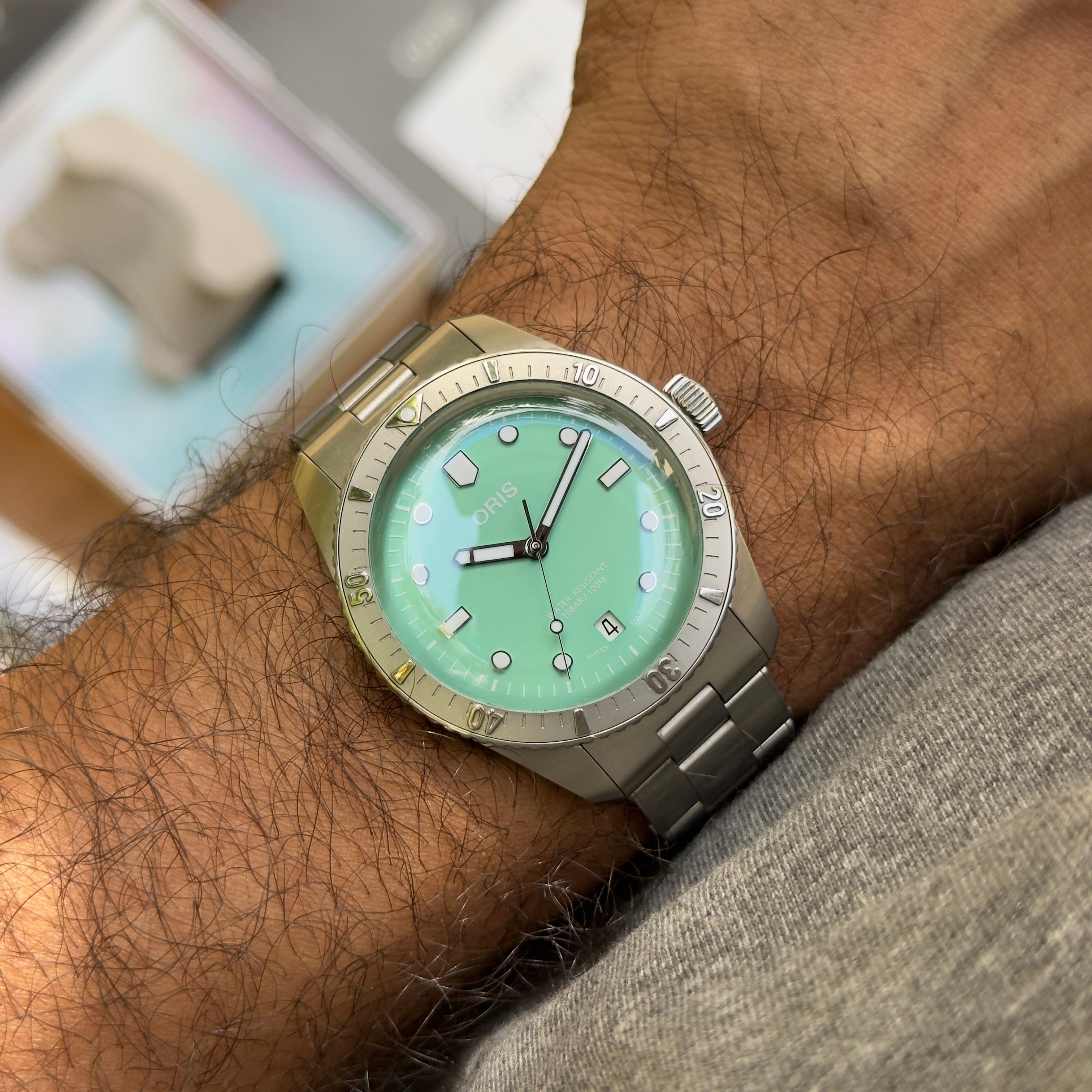 Oris Divers 65 Cotton Candy