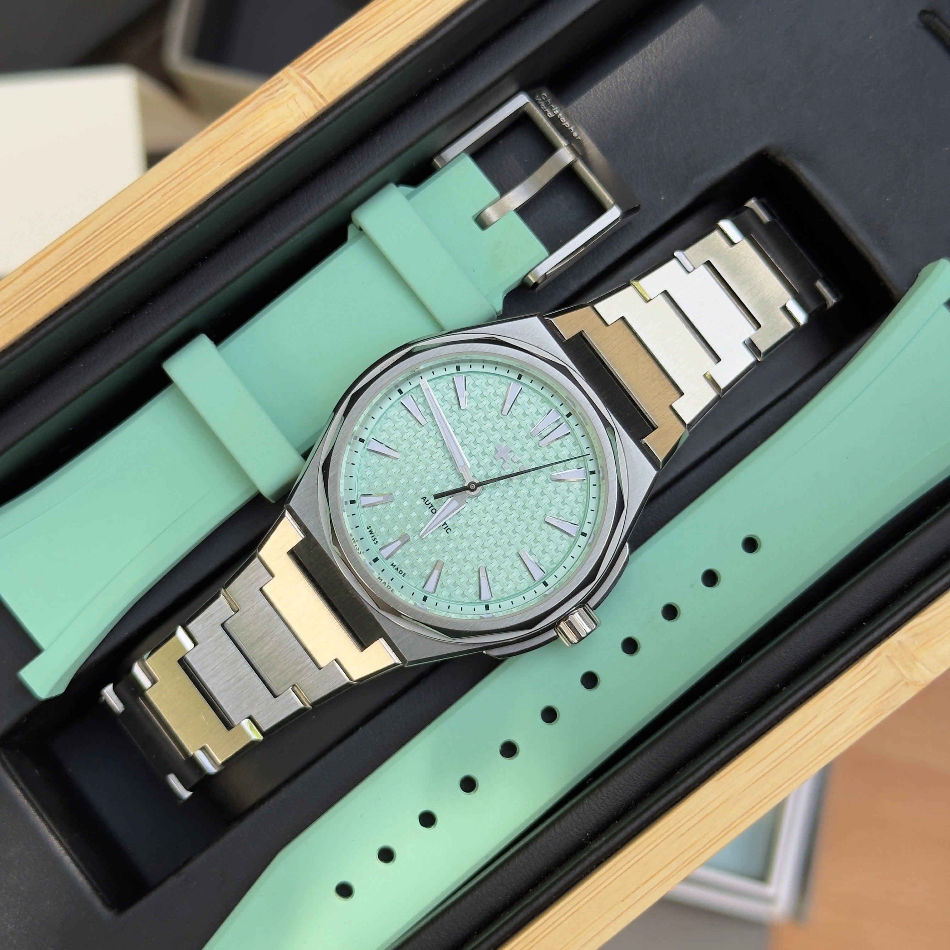 Christopher Ward The Twelve Frosted Lichen