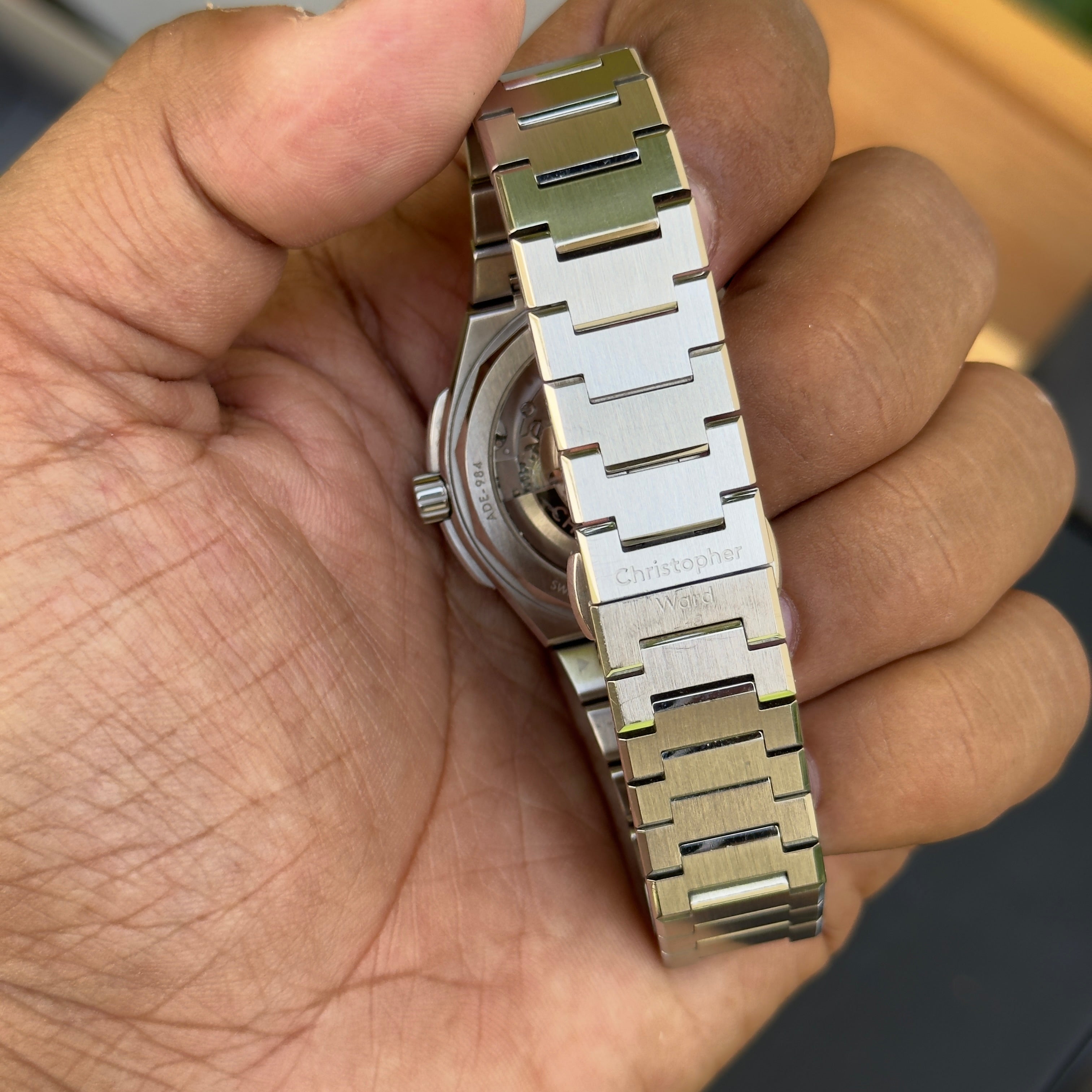 Christopher Ward The Twelve Frosted Lichen